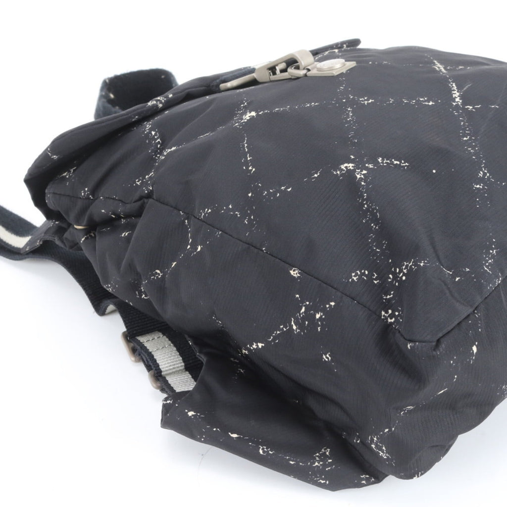 Chanel Travel Line Black White Backpack (Pre-Owned)