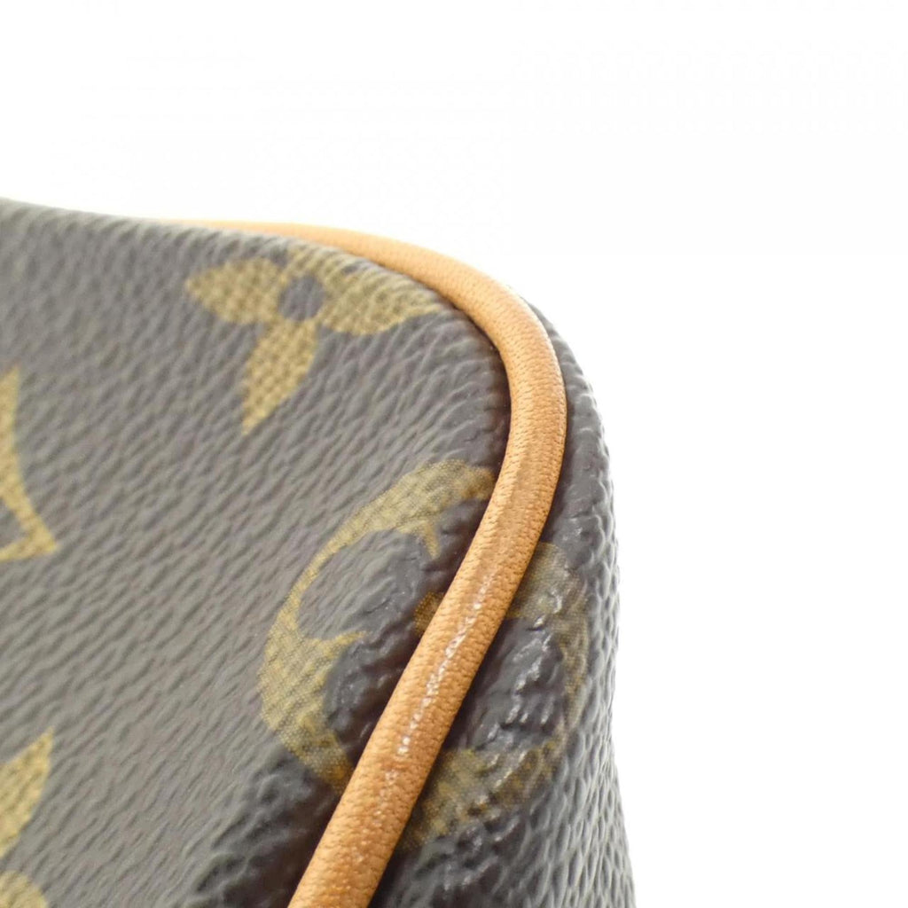Louis Vuitton Marron Coated Canvas Handbag (Pre-Owned)