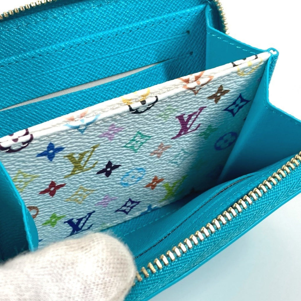 Louis Vuitton Epi Blue Epi Leather Coin Purse/Coin Case (Pre-Owned)
