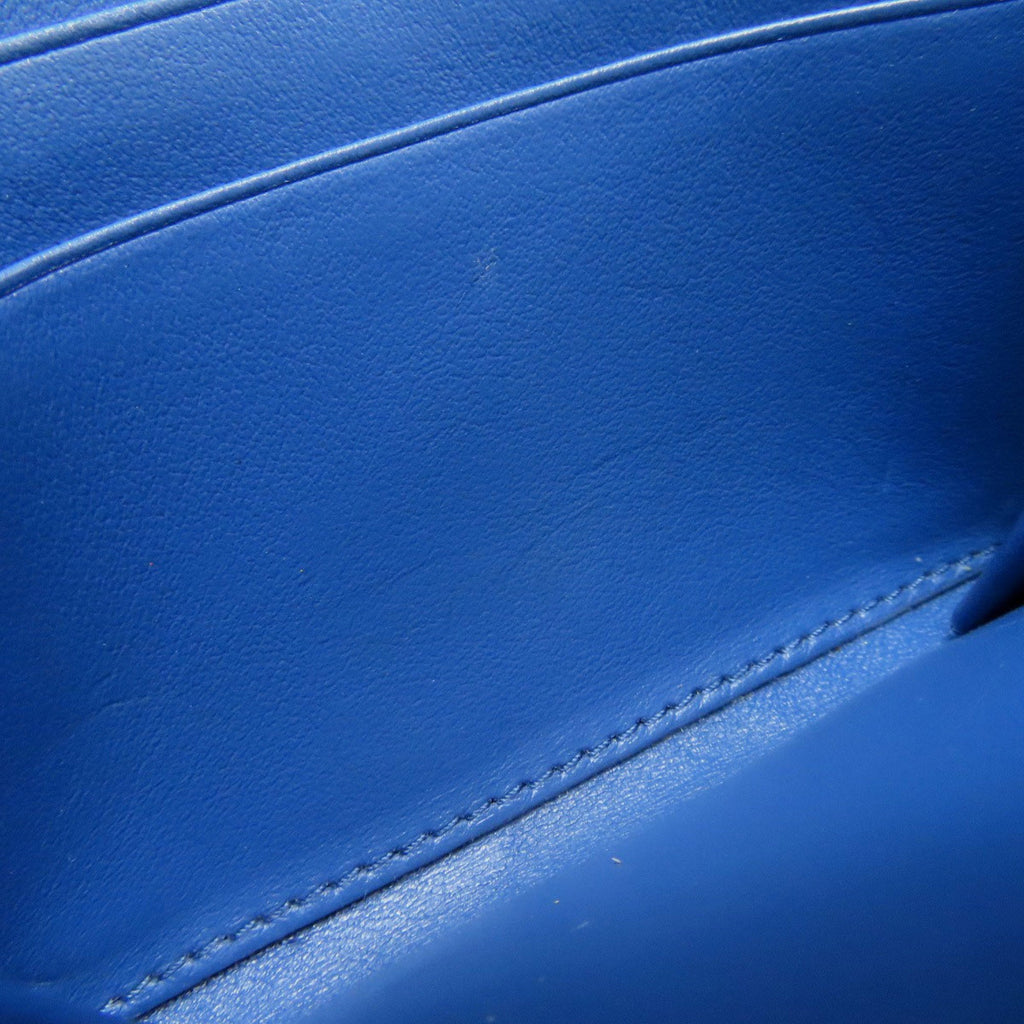Prada Blue Leather Coin Purse/Coin Case (Pre-Owned)