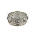 Louis Vuitton Silver Silver 925 Band Ring (Pre-Owned)