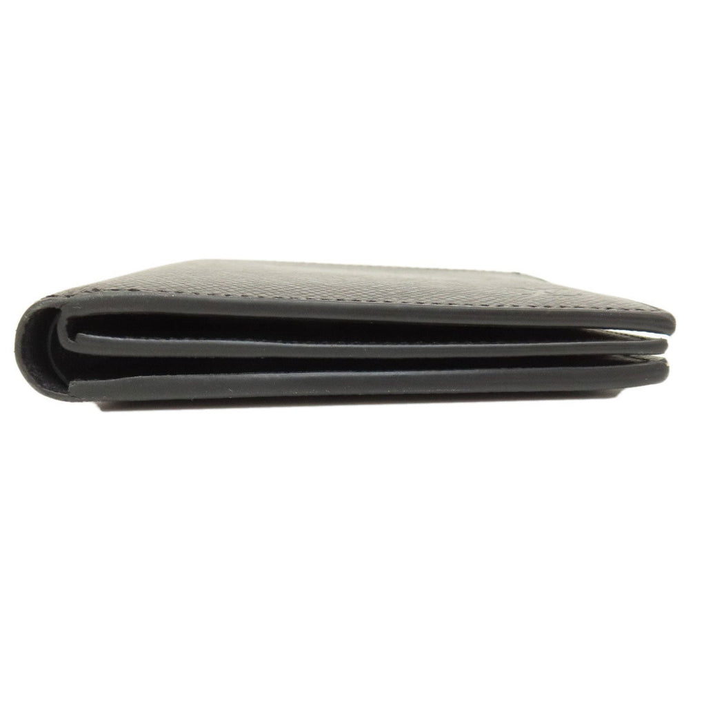 Louis Vuitton Black Taiga Leather Wallet (Bi-Fold) (Pre-Owned)