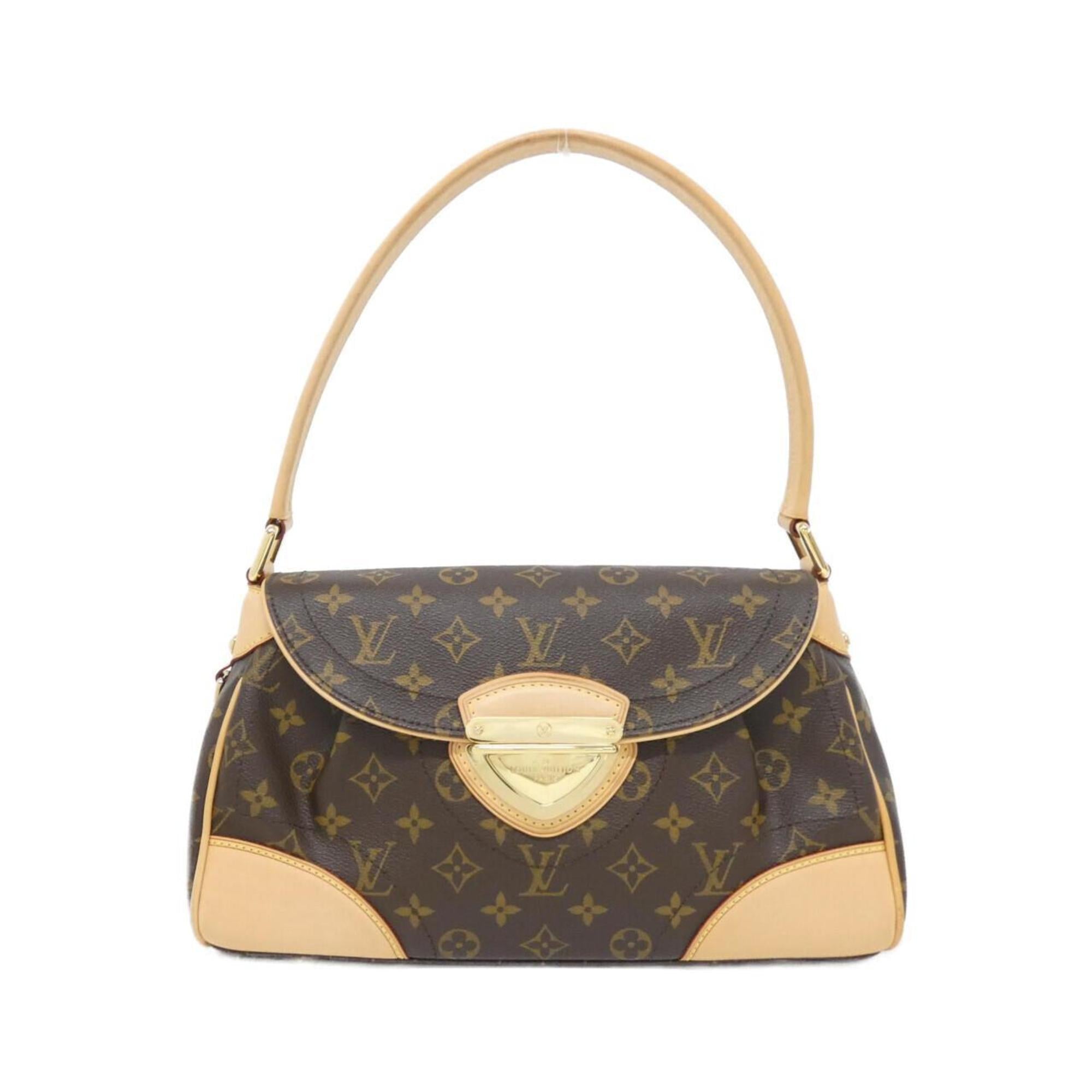 Louis Vuitton Marron Coated Canvas Shoulder Bag (Pre-Owned)
