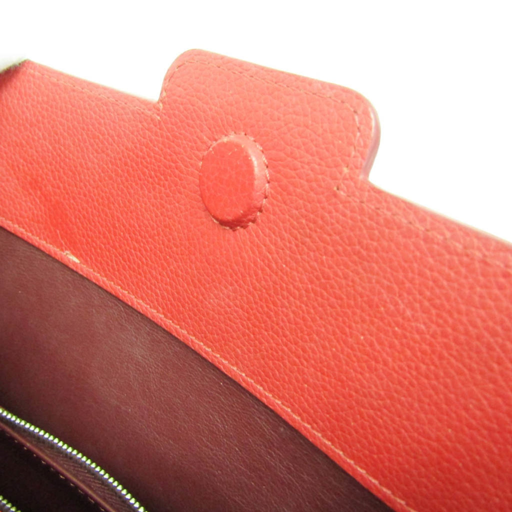 Louis Vuitton Astrid Handbag Leather Red Leather Handbag (Pre-Owned)