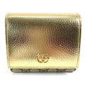 Gucci Gold Leather Wallet (Bi-Fold) (Pre-Owned)