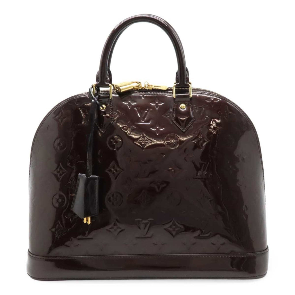 Louis Vuitton Amarante Monogram Vernis Handbag (Pre-Owned)