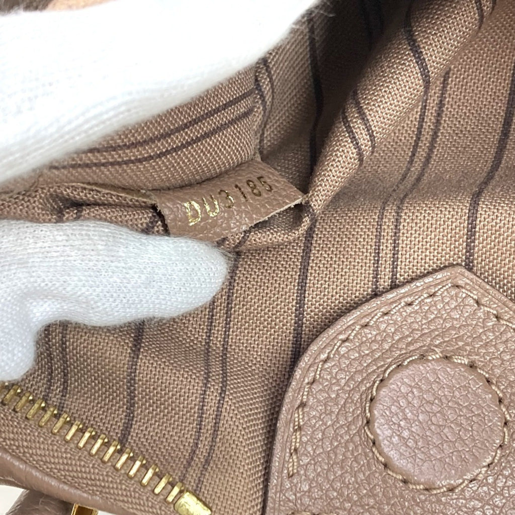 Louis Vuitton Monogram Empreinte Beige Monogram Empreinte Handbag Shoulder Bag (Pre-Owned)