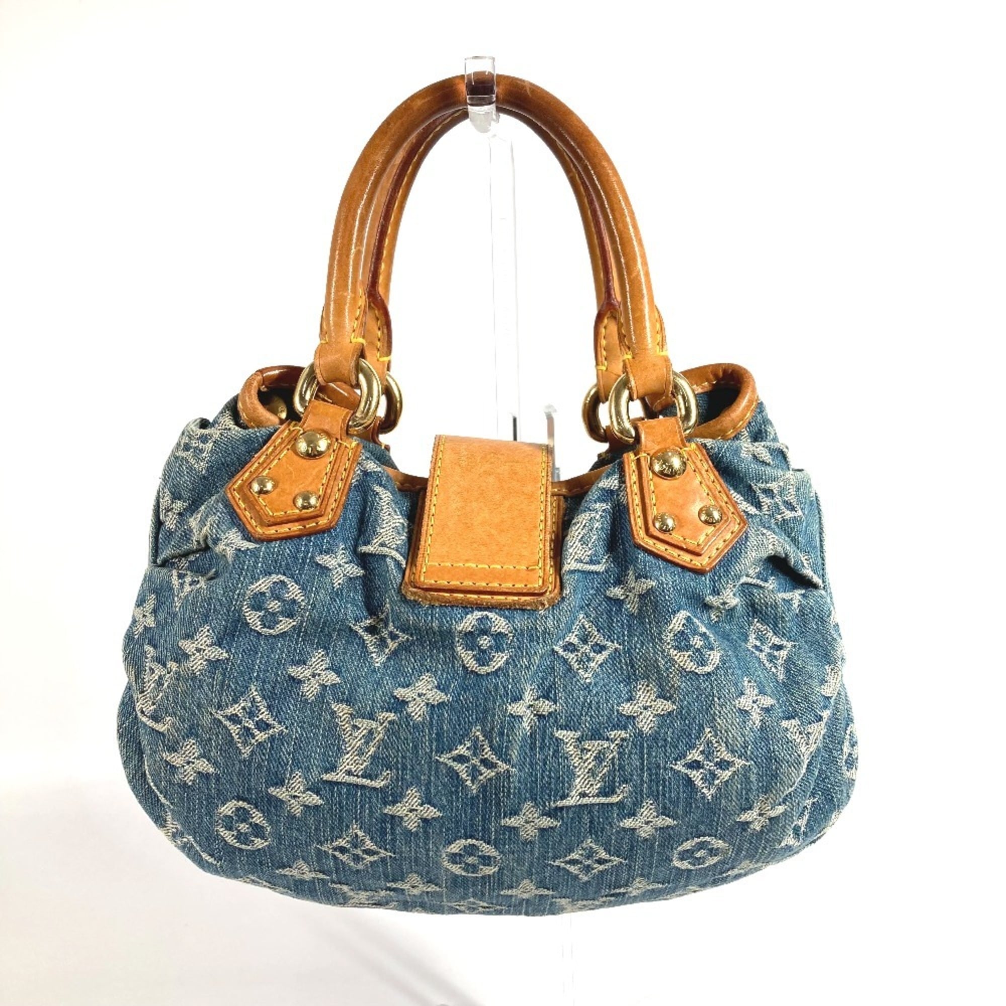 Louis Vuitton Monogram Denim Monogram Denim Handbag (Pre-Owned)