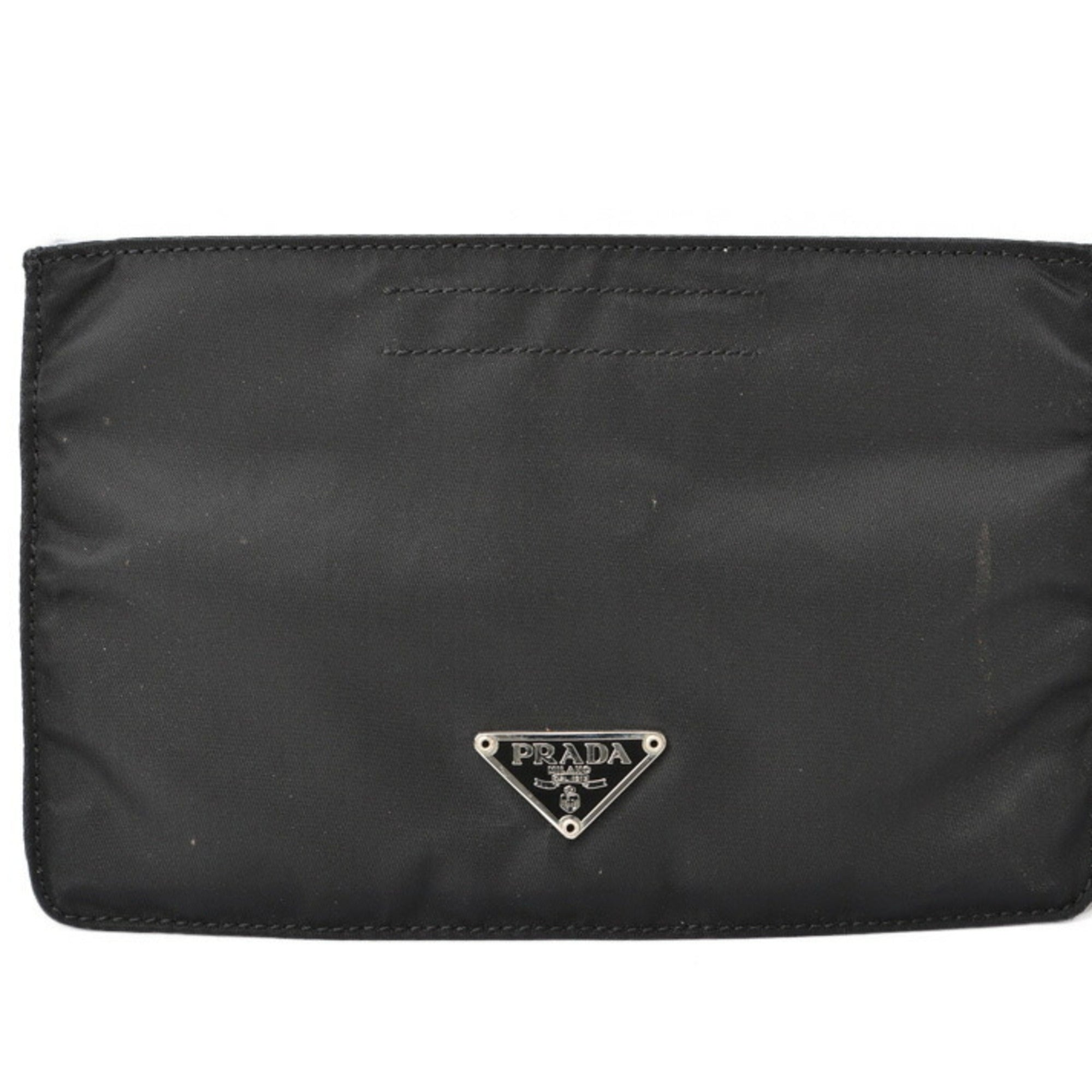 Prada Black Nylon Pouch (Pre-Owned)