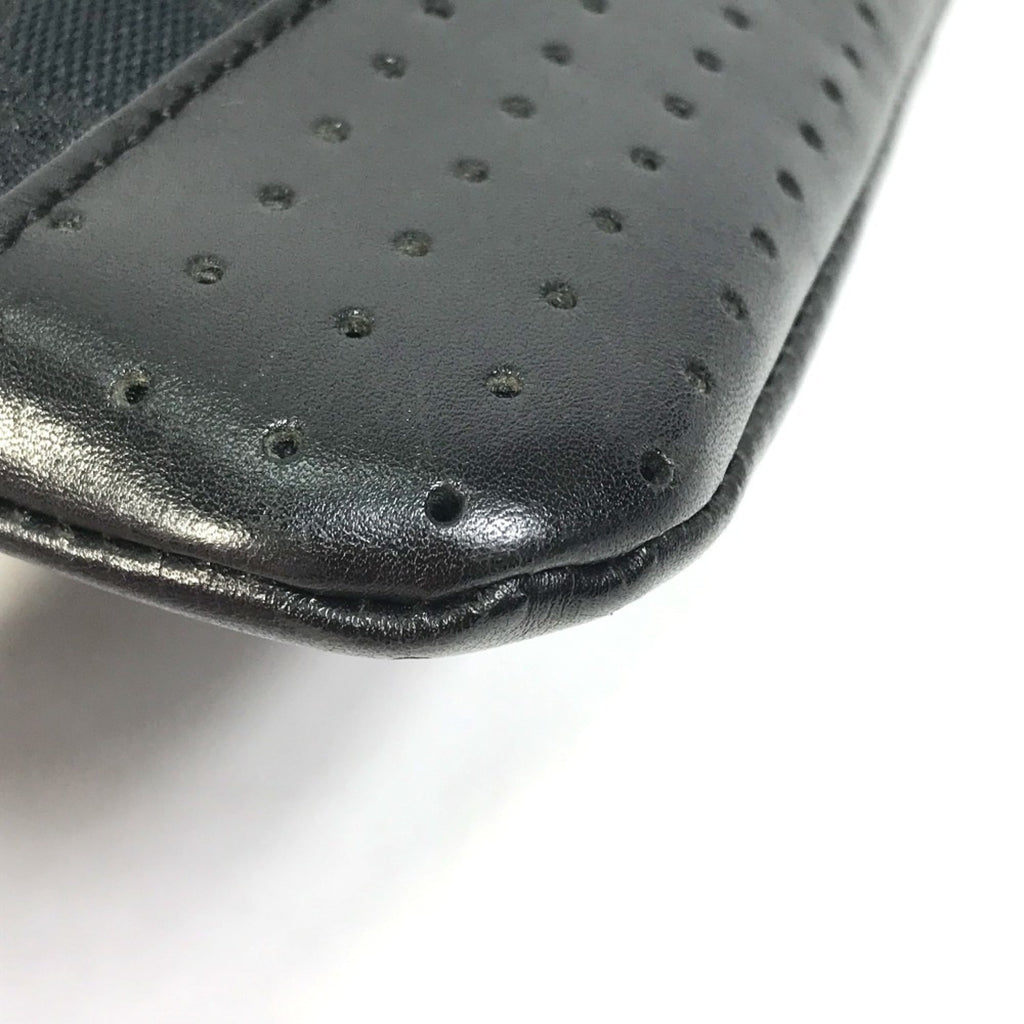 Gucci Black Gg Canvas Shoulder Bag (Pre-Owned)