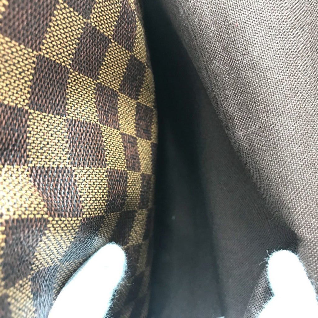 Louis Vuitton Damier Brown Ebene Damier Canvas Shoulder Bag (Pre-Owned)