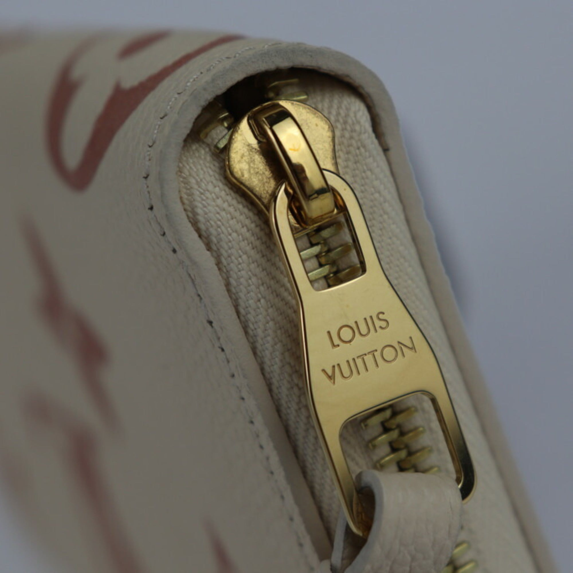 Louis Vuitton Cream Monogram Empreinte Long Wallet (Bi-Fold) (Pre-Owned)