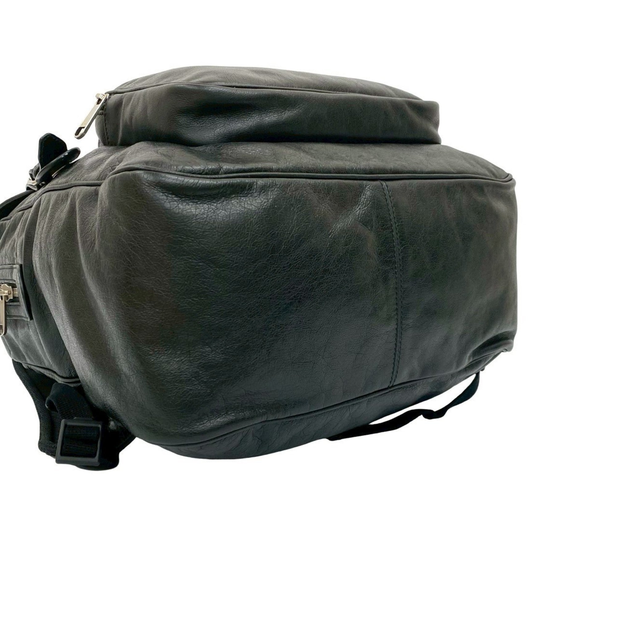 Gucci Black Leather Backpack (Pre-Owned)