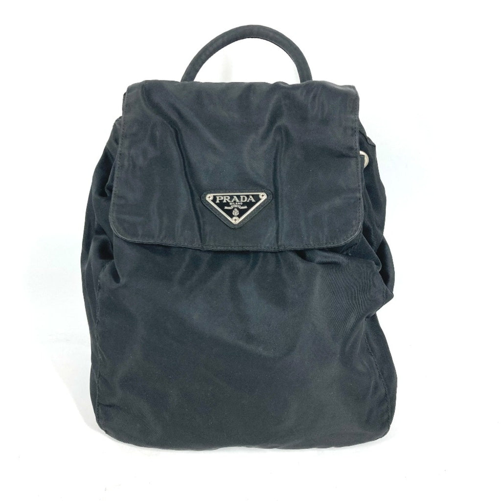Prada Black Cloth Backpack (Pre-Owned)