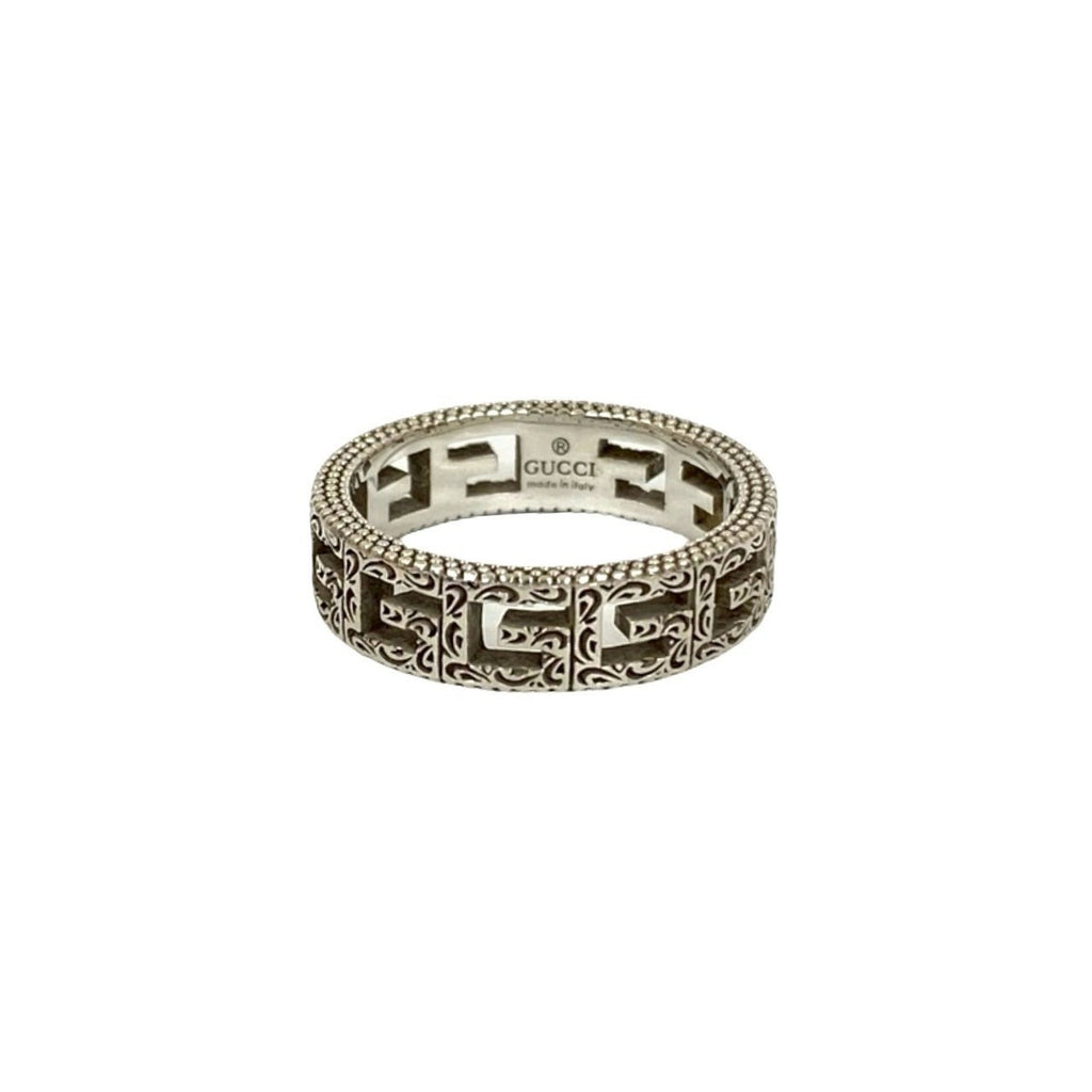 Gucci Silver Silver 925 Band Ring (Pre-Owned)