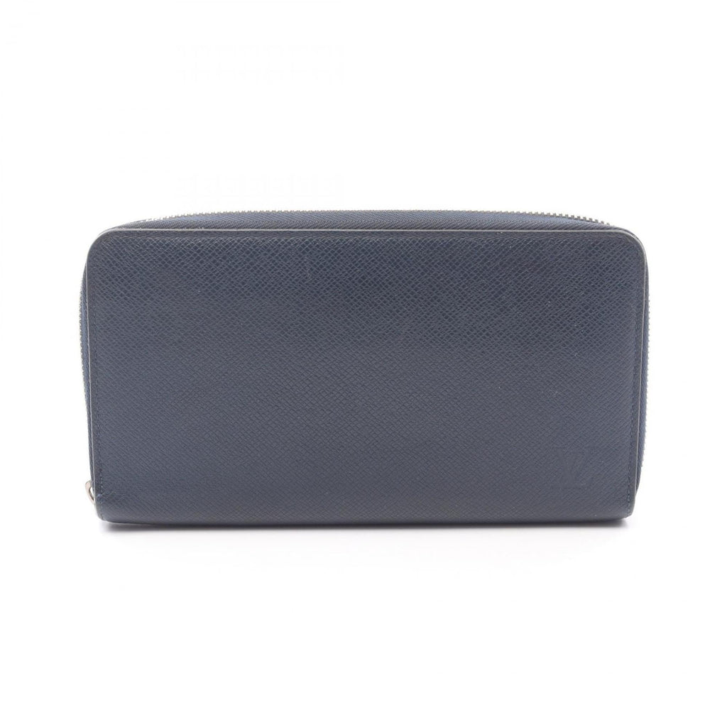 Louis Vuitton Navy Ocean Taiga Leather Long Wallet (Bi-Fold) (Pre-Owned)