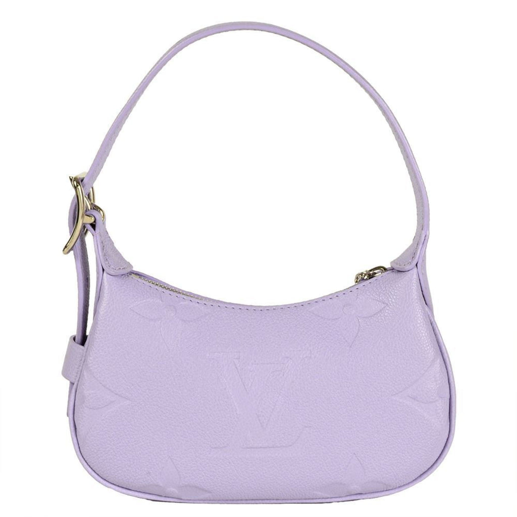 Louis Vuitton Purple Monogram Empreinte Shoulder Bag (Pre-Owned)