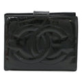 Chanel Black Patent Leather Wallet (Bi-Fold) (Pre-Owned)
