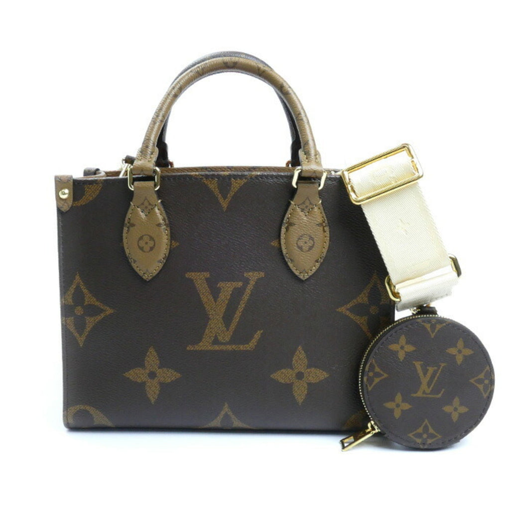 Louis Vuitton Brown Monogram Reverse Monogram Shoulder Bag (Pre-Owned)