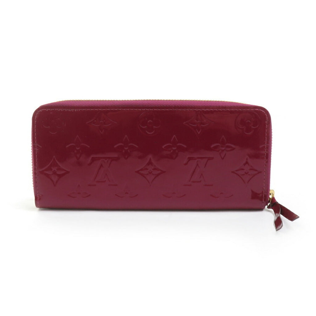 Louis Vuitton Magenta Monogram Vernis Long Wallet (Bi-Fold) (Pre-Owned)