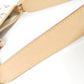 Louis Vuitton Multi-Color White Jacquard Canvas Shoulder Bag (Pre-Owned)
