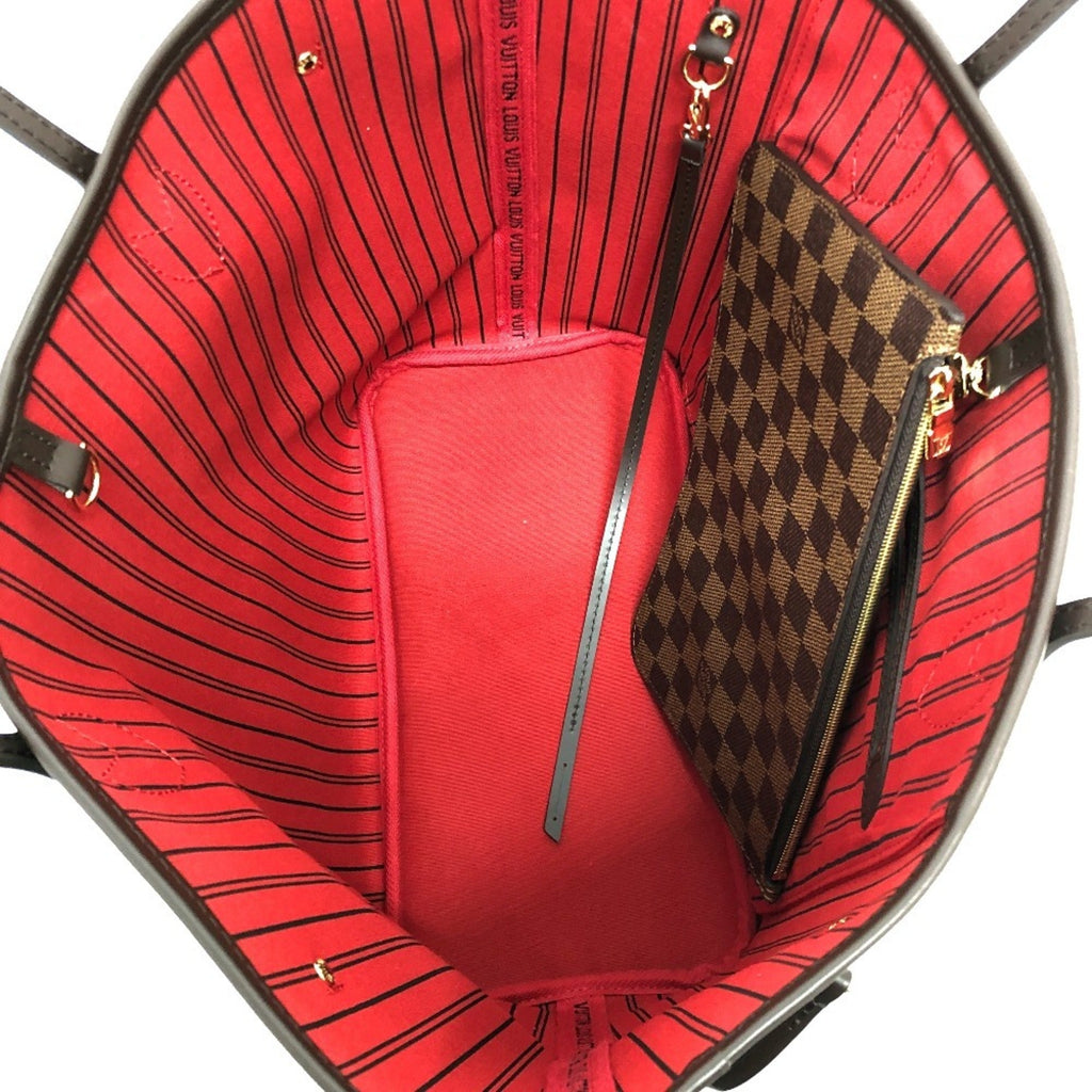 Louis Vuitton Brown Damier Canvas Tote Bag (Pre-Owned)