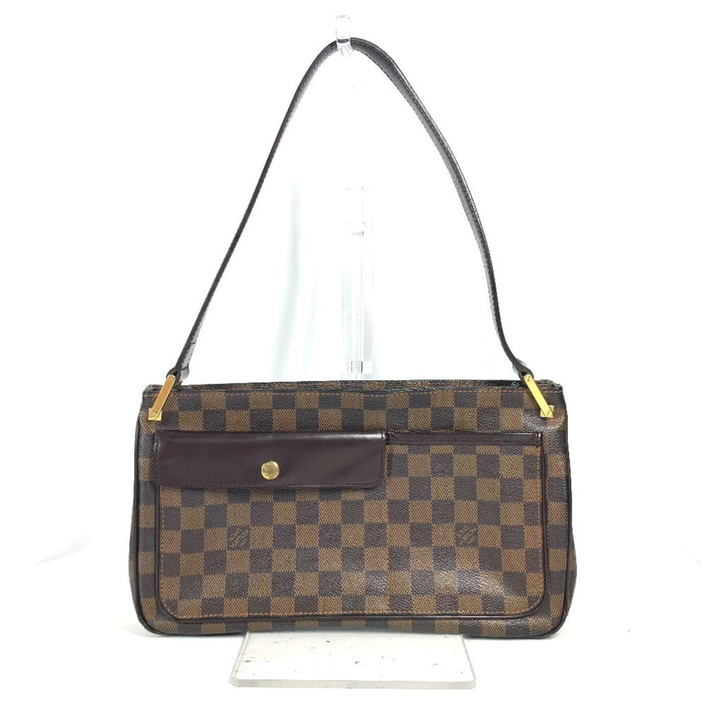 Louis Vuitton Brown Ebene Damier Canvas Shoulder Bag (Pre-Owned)