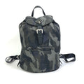 Prada Green Cloth Backpack (Pre-Owned)