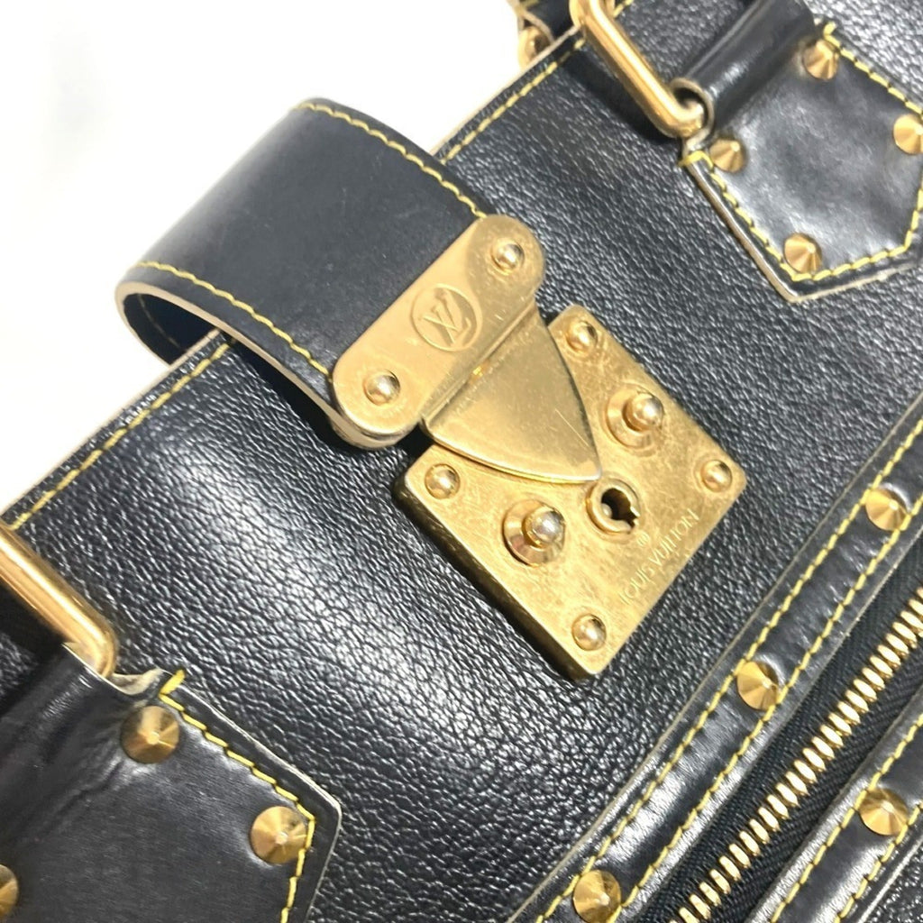 Louis Vuitton Suhali Black Suhali Leather Shoulder Bag Tote Bag (Pre-Owned)