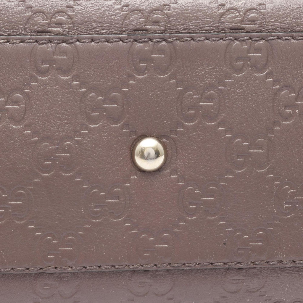 Gucci Pink Leather Tote Bag (Pre-Owned)