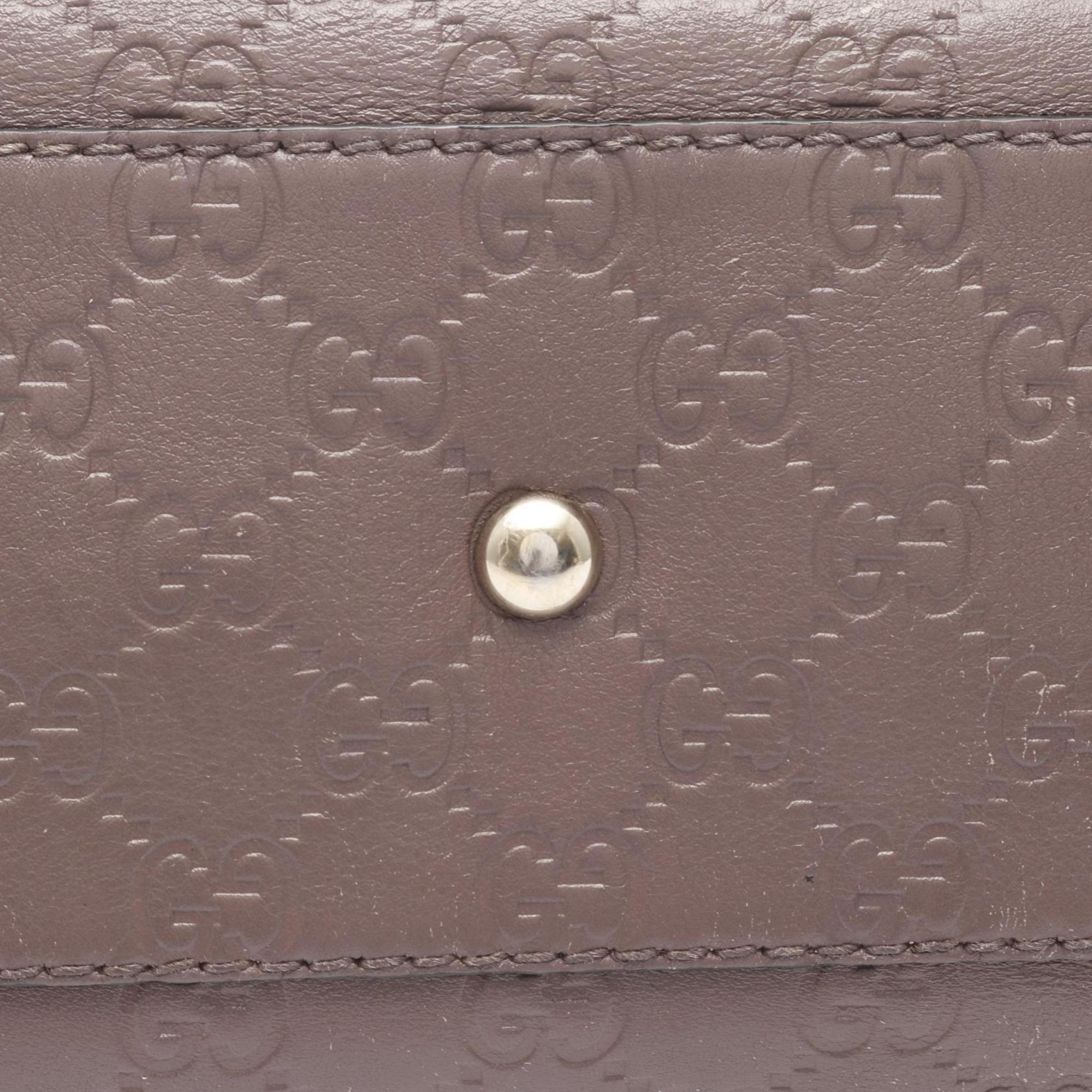 Gucci Pink Leather Tote Bag (Pre-Owned)
