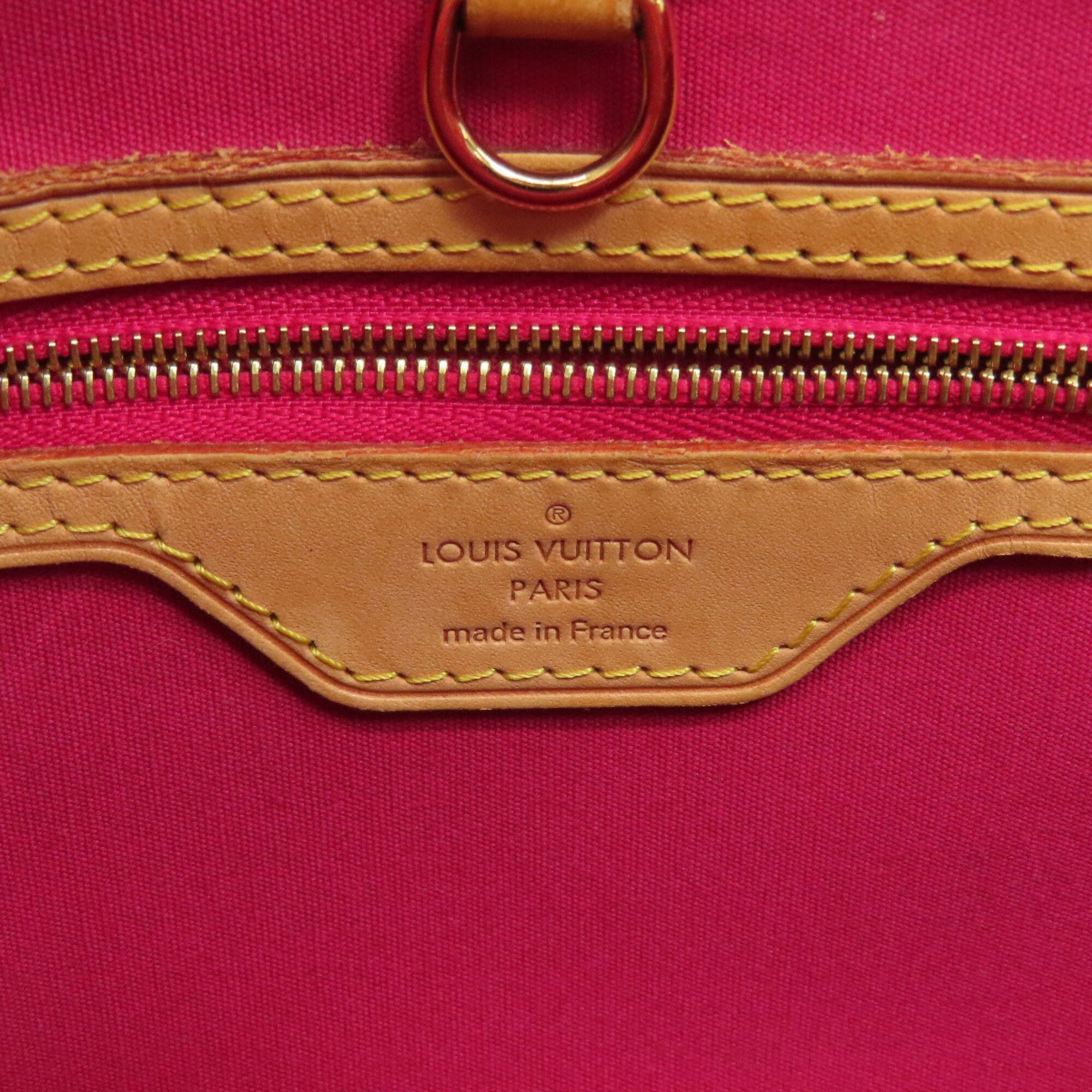 Louis Vuitton Pink Vernis Handbag (Pre-Owned)