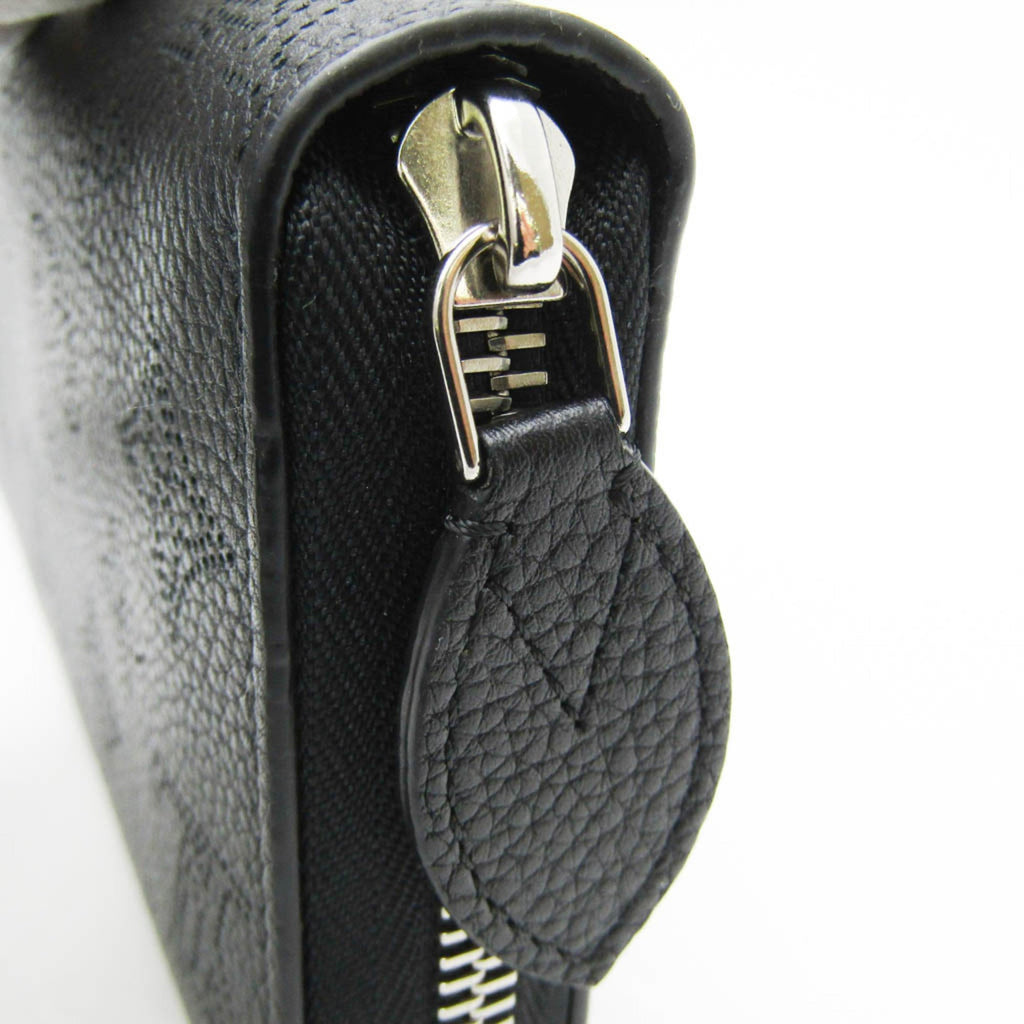 Louis Vuitton Mahina Noir Mahina Leather Long Wallet (Bi-Fold) (Pre-Owned)