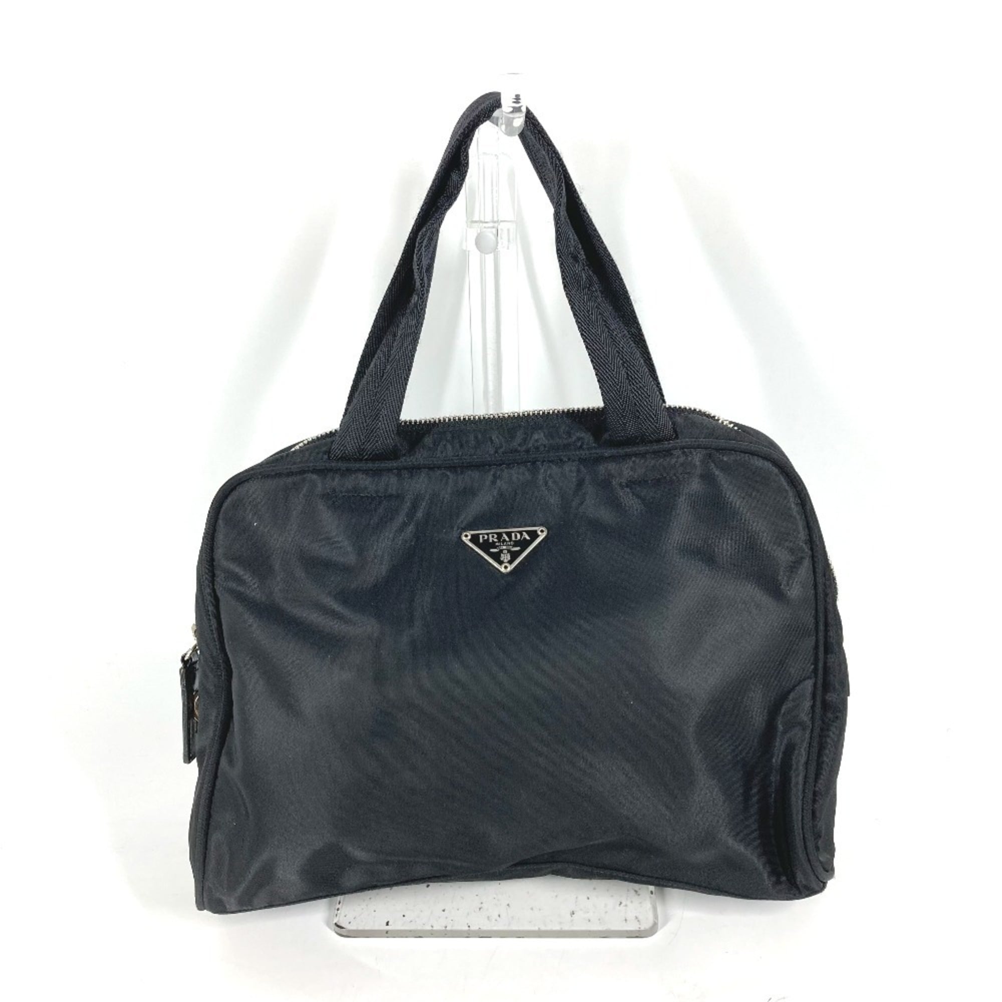 Prada Black Nylon Handbag (Pre-Owned)