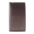 Chanel Metallic Purple Leather Long Wallet (Bi-Fold) (Pre-Owned)