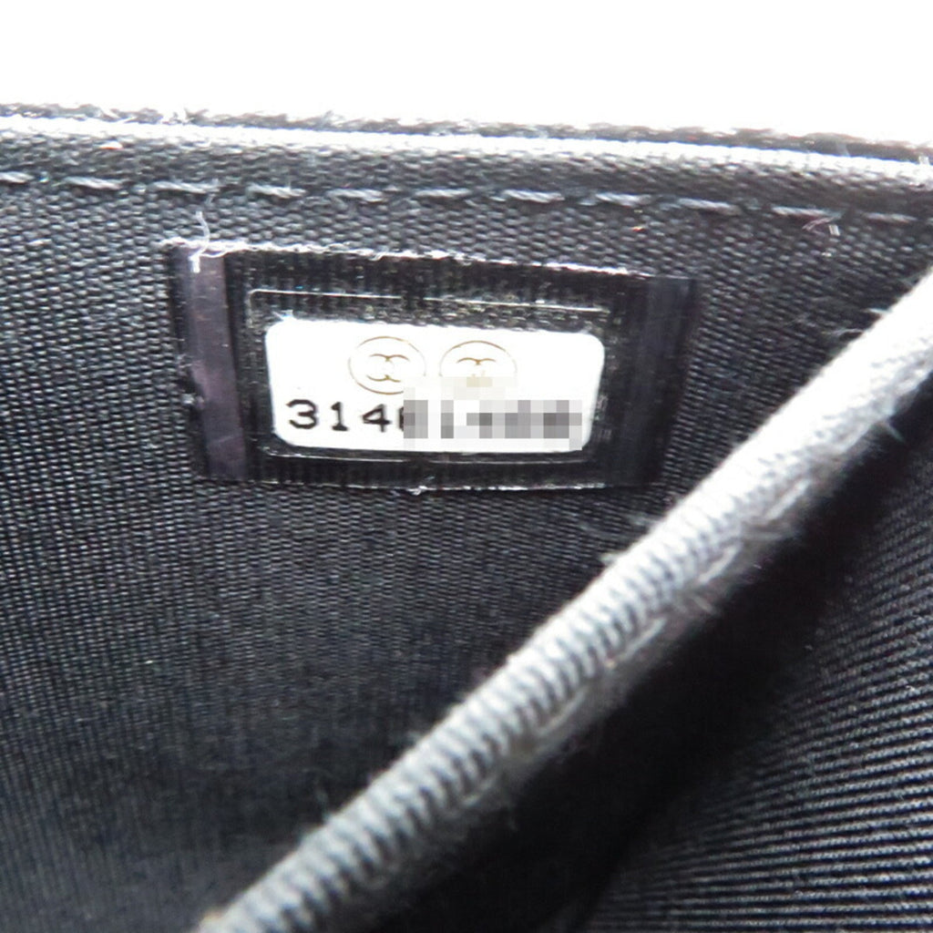 Chanel Boy Chanel Black Caviar Leather Shoulder Bag (Pre-Owned)