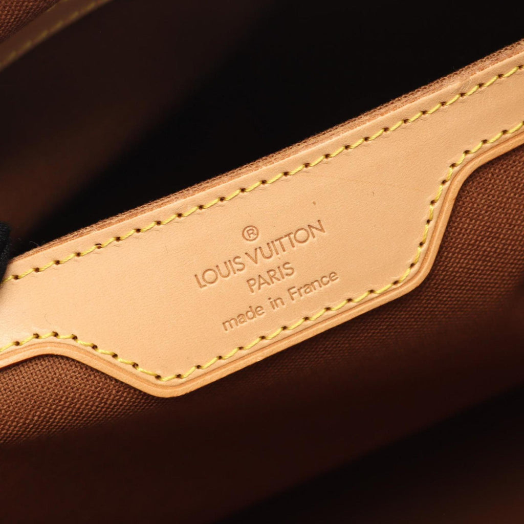Louis Vuitton Brown Monogram Coated Canvas Boston Bag (Pre-Owned)