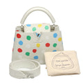 Louis Vuitton White Handbag Shoulder Bag (Pre-Owned)