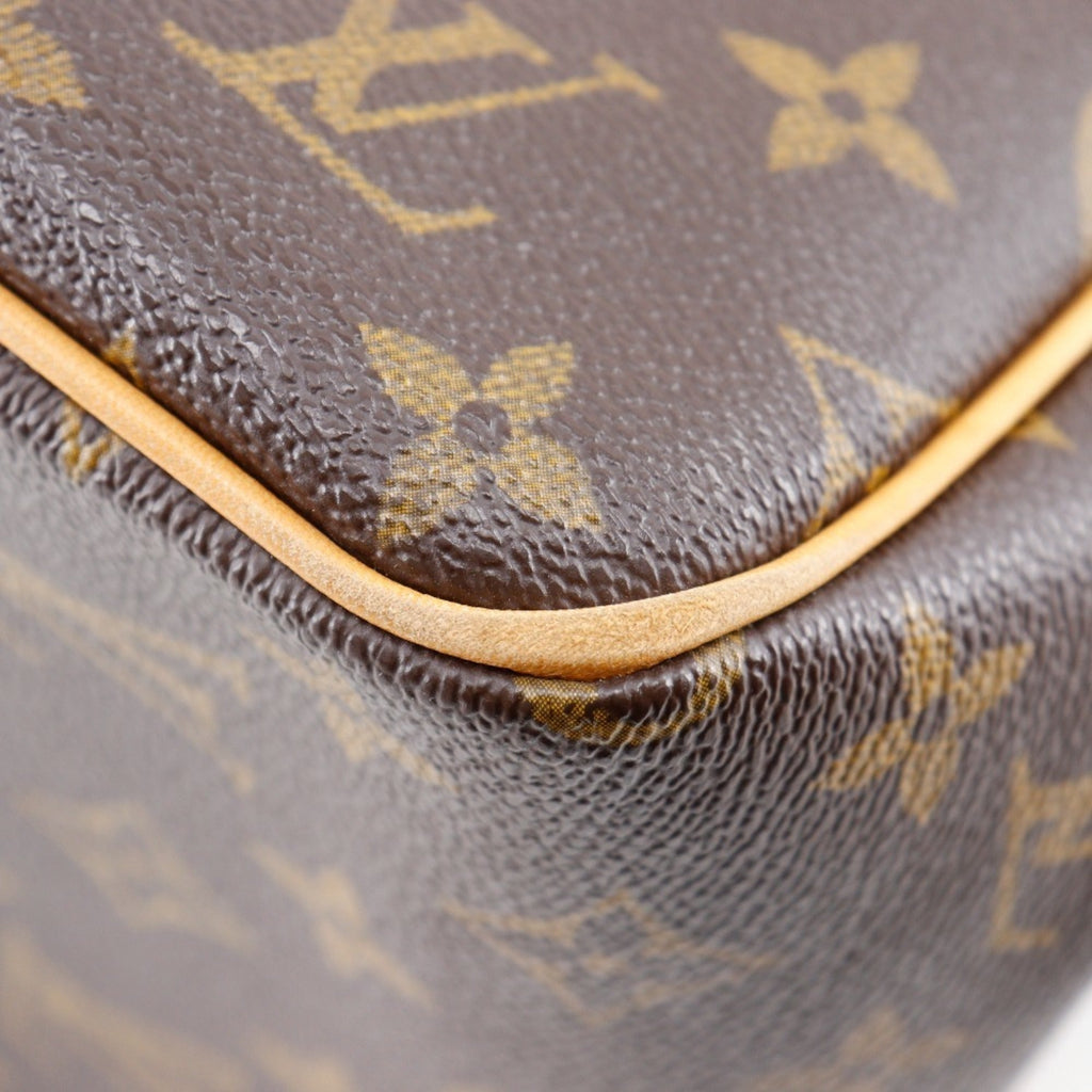 Louis Vuitton Brown Monogram Canvas Handbag (Pre-Owned)