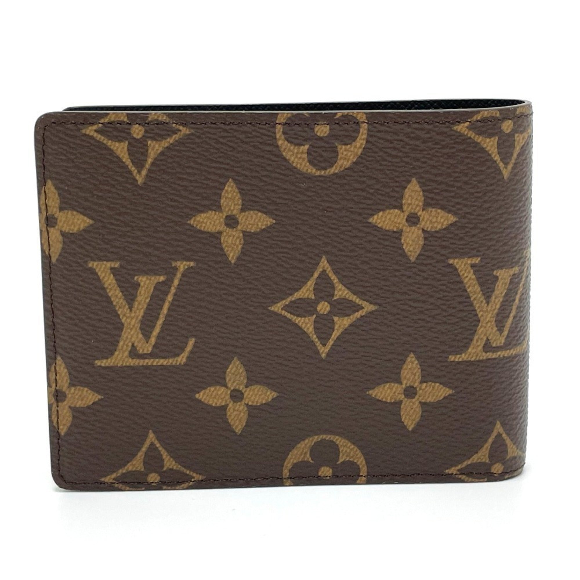 Louis Vuitton Brown Monogram Wallet (Bi-Fold) (Pre-Owned)