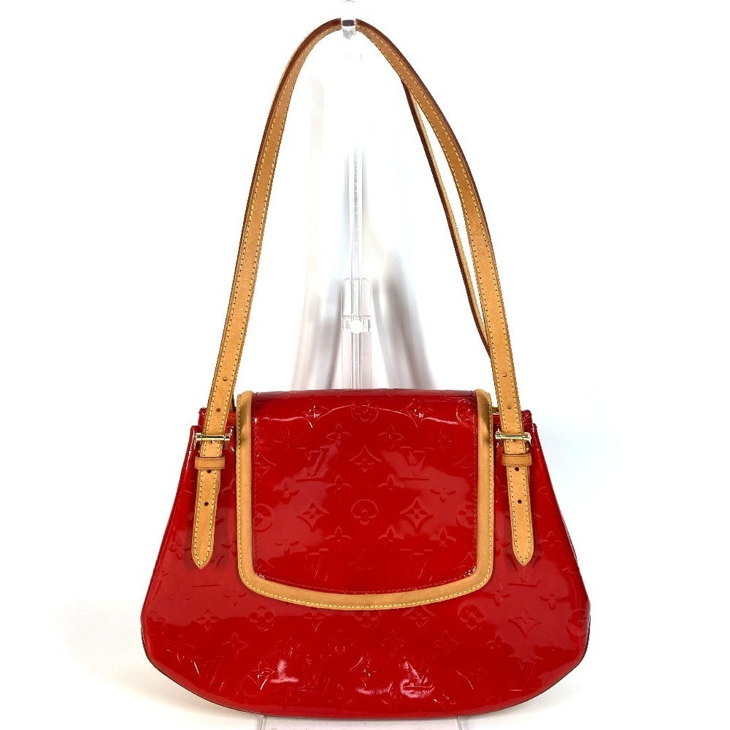 Louis Vuitton Monogram Vernis Red Color Rouge Monogram Vernis Shoulder Bag (Pre-Owned)