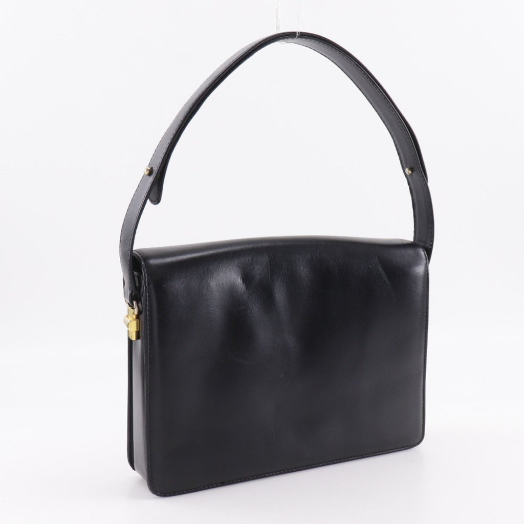 Gucci Black Leather Shoulder Bag (Pre-Owned)