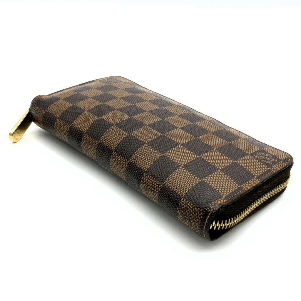 Louis Vuitton Damier Brown Damier Canvas Long Wallet (Bi-Fold) (Pre-Owned)