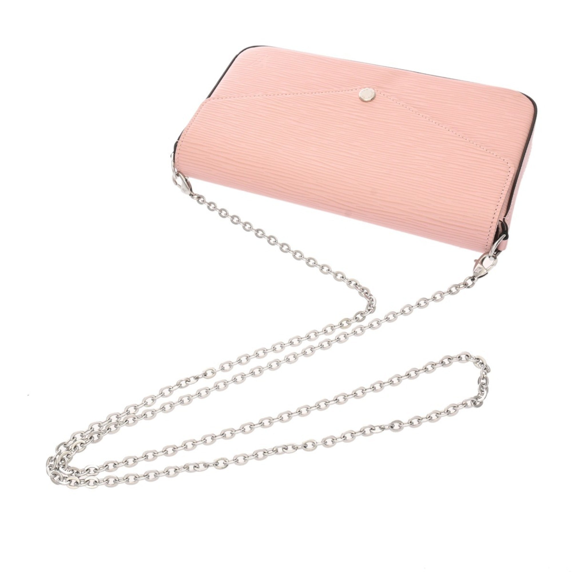 Louis Vuitton Rose Ballerine Leather Shoulder Bag (Pre-Owned)