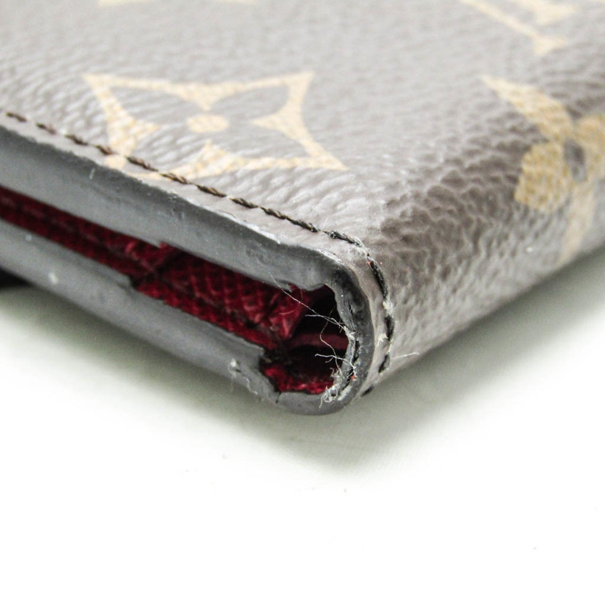 Louis Vuitton Monogram Fuchsia Monogram Monogram Wallet (Tri-Fold) (Pre-Owned)