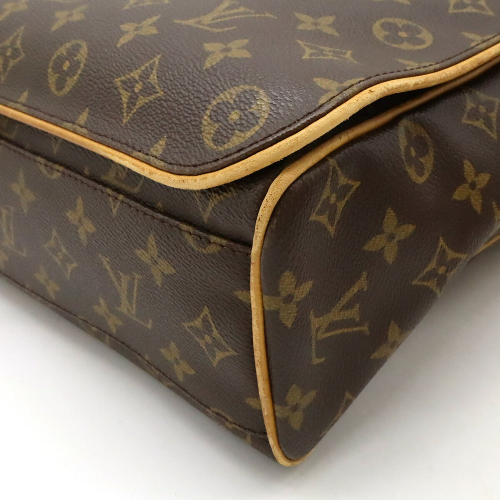 Louis Vuitton Monogram Brown Galle Monogram Monogram Shoulder Bag (Pre-Owned)