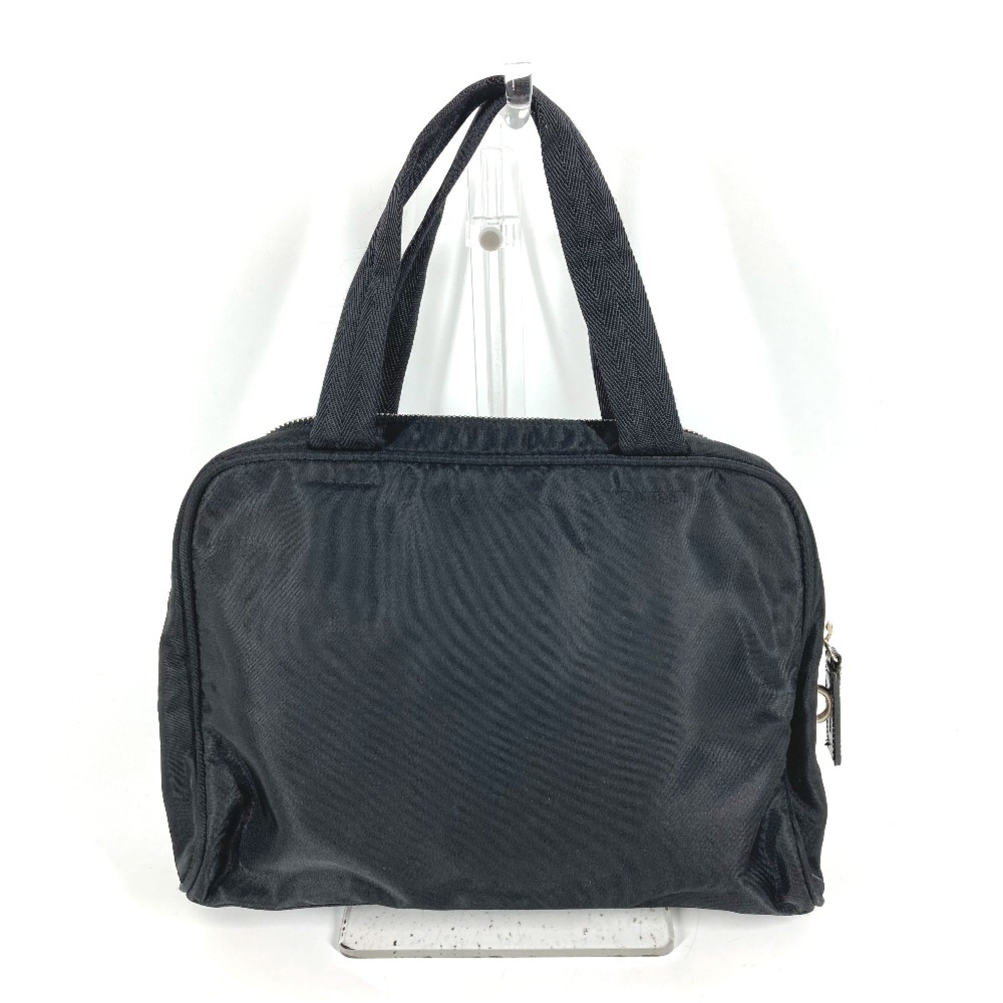Prada Black Cloth Handbag (Pre-Owned)