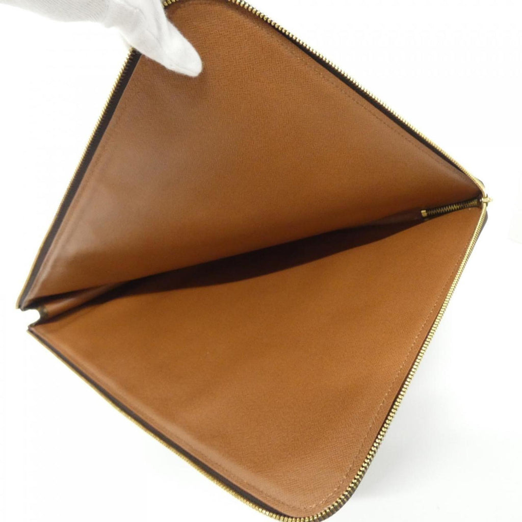 Louis Vuitton Brown Marron Coated Canvas Handbag (Pre-Owned)