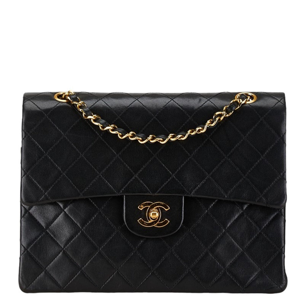 Chanel Black Handbag Shoulder Bag (Pre-Owned)