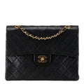 Chanel Black Handbag Shoulder Bag (Pre-Owned)